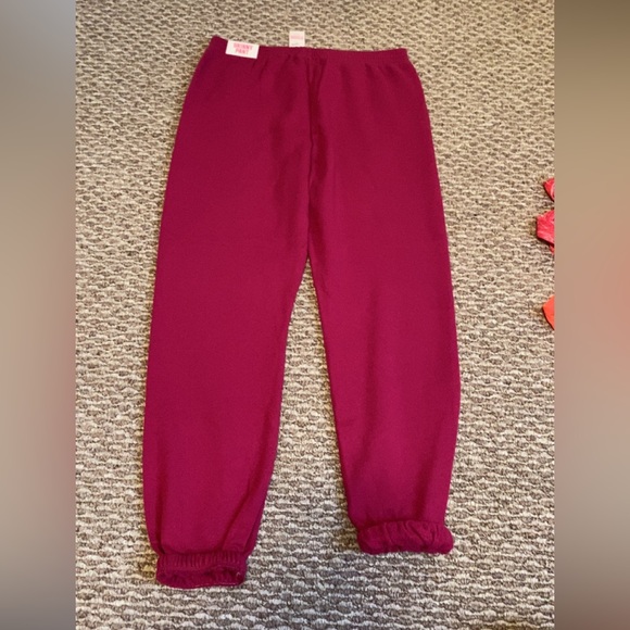 2 pairs of pink sweat pants one pair are used the other NWT! Both are mediums. - Picture 3 of 7